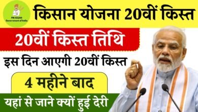 PM Kisan Yojana 20th Kist
